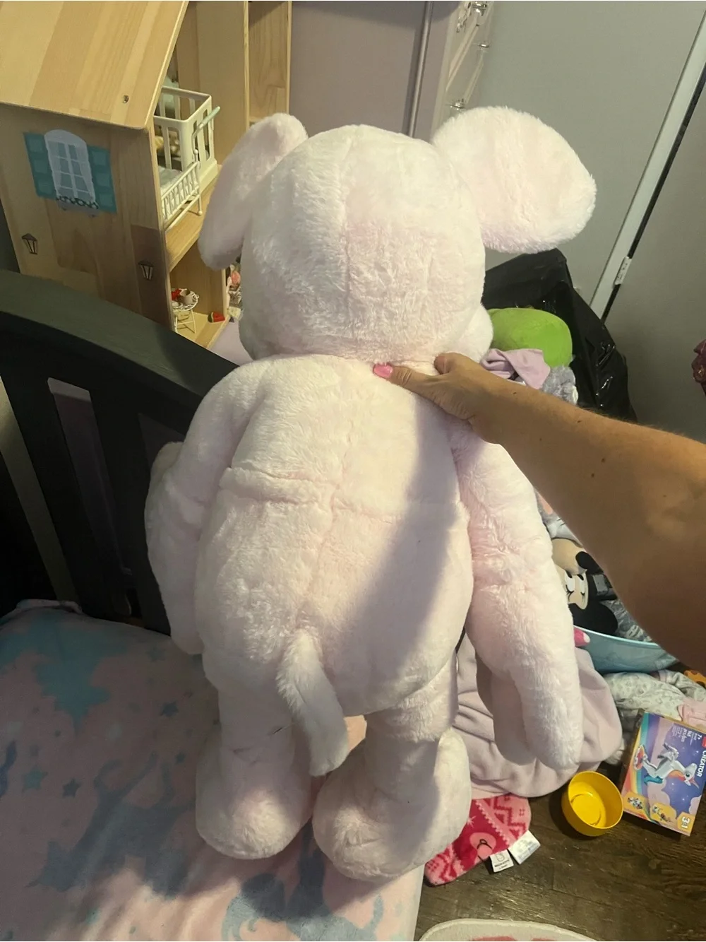 Disney Pink Mickey Mouse Plush Stuffed Toy